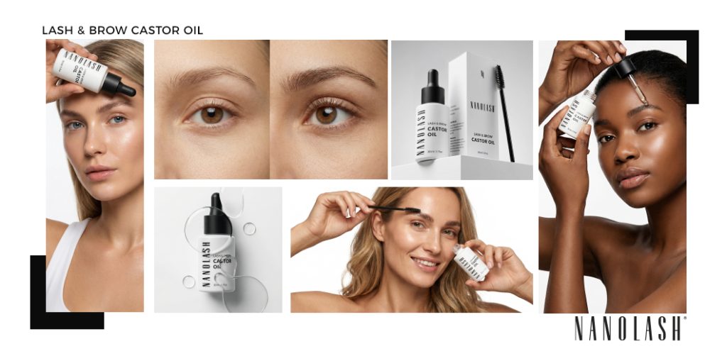 naturalny olejek rycynowy nanolash
